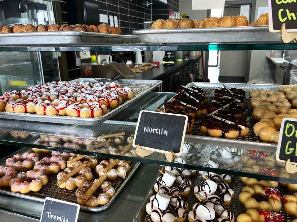 Fresh pastries and boba at Coffee Story